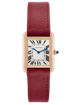 CARTIER TANK RED