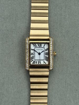 Cartier Tank Française Gold